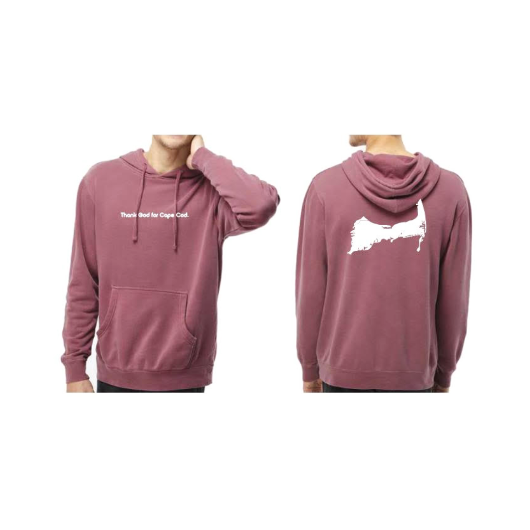 Thank God for Cape Cod Hoodie Sweatshirt